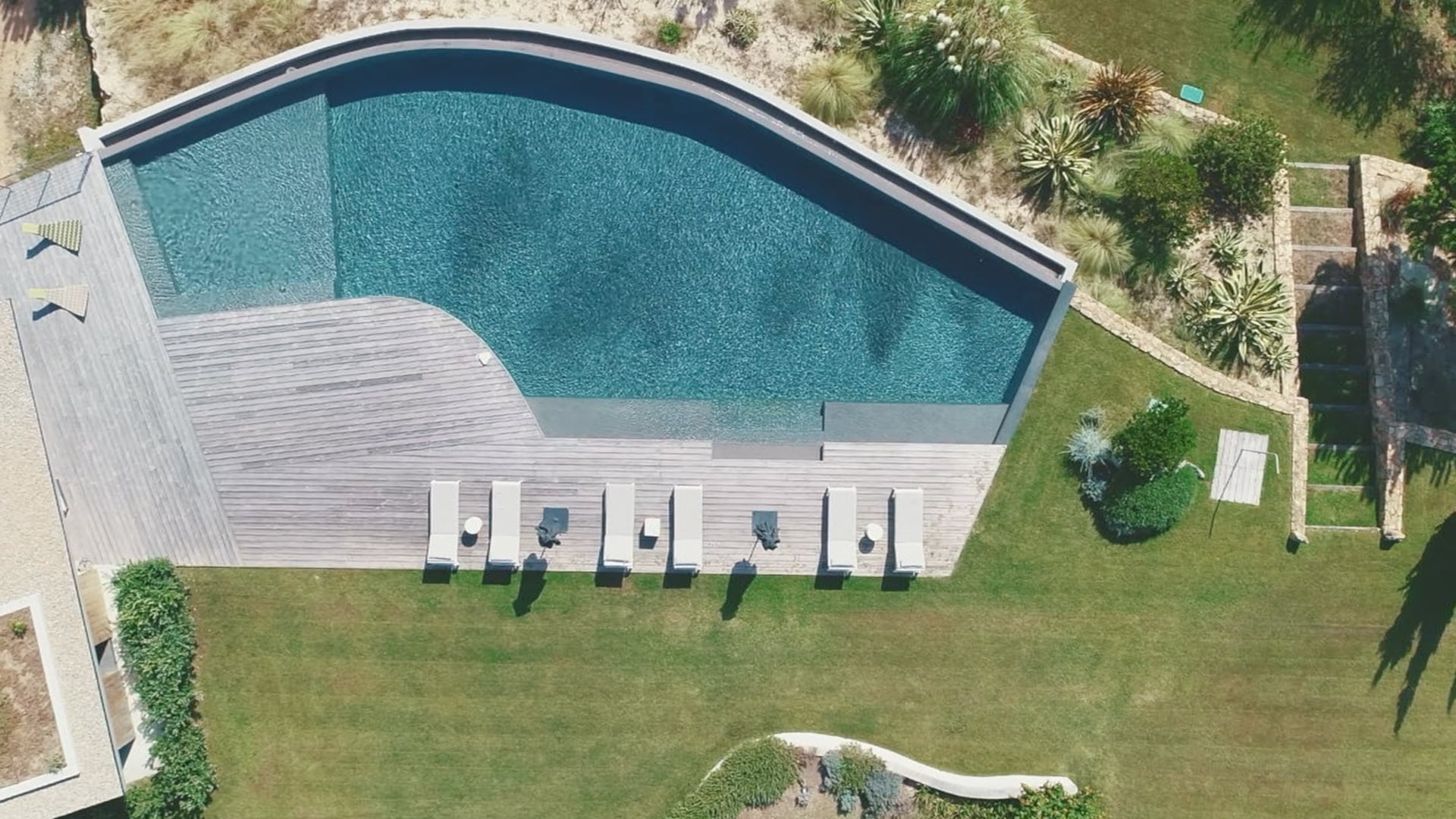 Corsica: a beautiful architect-designed house for a family holiday - Vimeo thumbnail