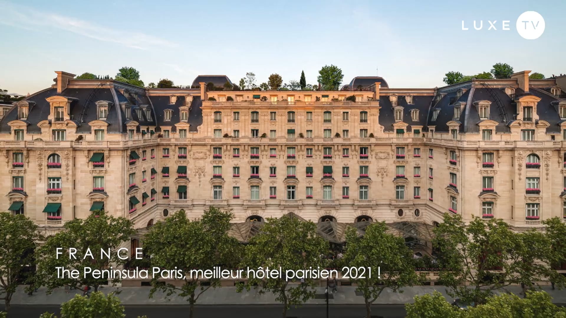 The Peninsula Paris, best Parisian hotel 2021! - Vimeo thumbnail
